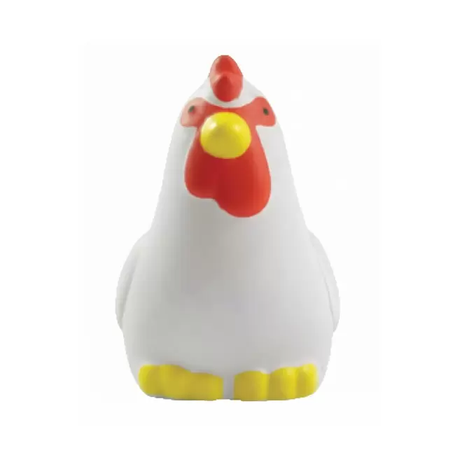 PORTE CLES ANTI STRESS PERSONNALISABLE 'STREZOU POULE'
