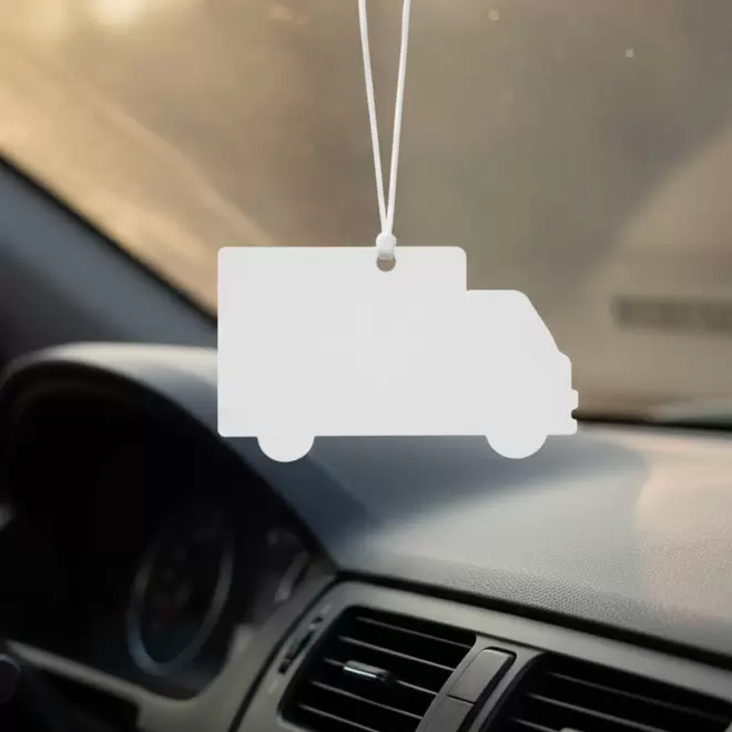 DESODORISANT VOITURE PERSONNALISABLE 'KENDO CAMION'