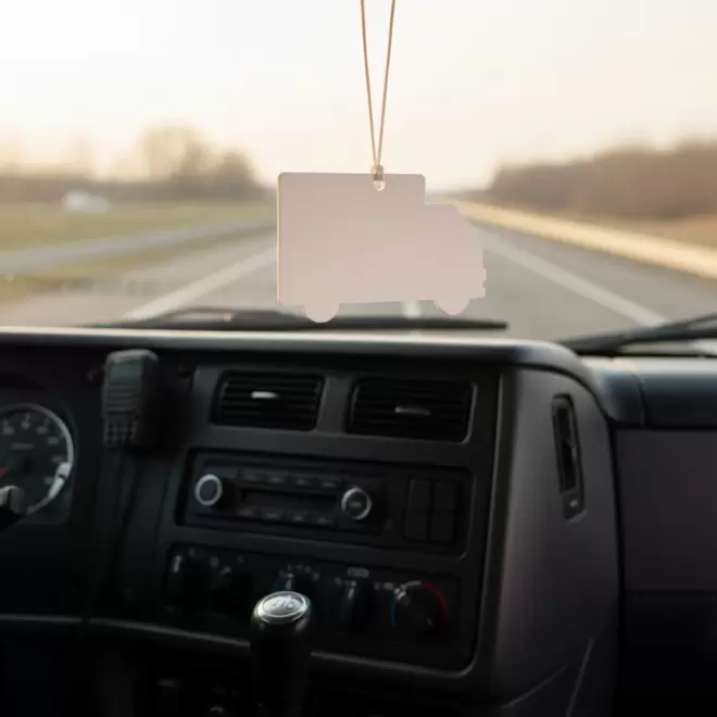 DESODORISANT VOITURE PERSONNALISABLE 'KENDO CAMION'