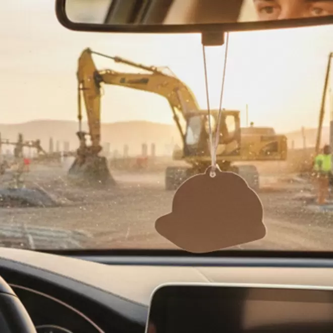 DESODORISANT VOITURE PERSONNALISABLE 'KENDO CASQUE'