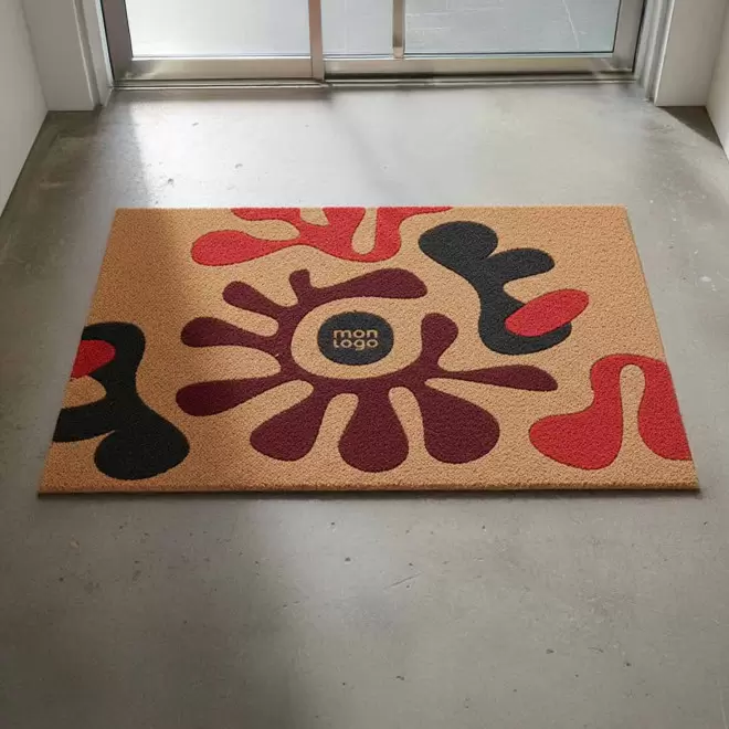 TAPIS BROSSE CROCO PERSONNALISABLE 'PAILLA'