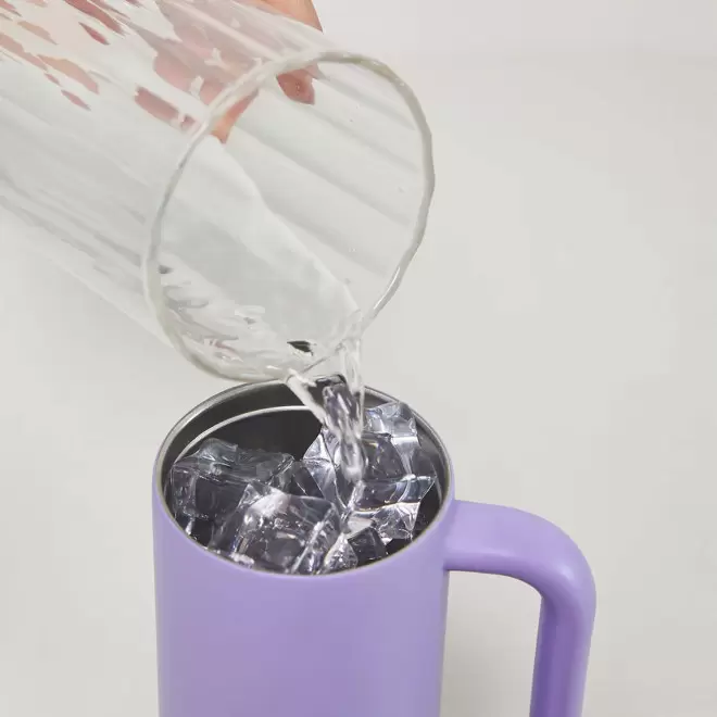 MUG 800 ML PERSONNALISABLE 'STRAW CUP 24BOTTLES'