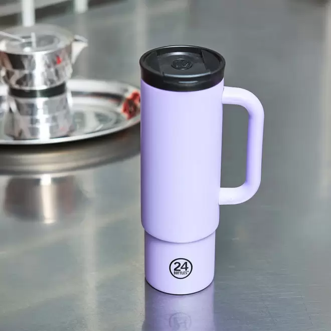MUG 800 ML PERSONNALISABLE 'STRAW CUP 24BOTTLES'