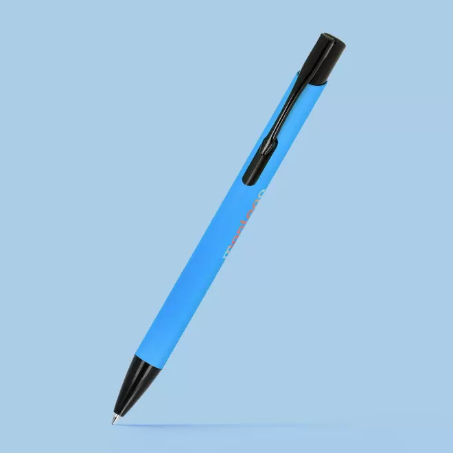 STYLO ALU RECYCLE PUBLICITAIRE 'SOFTLY BLACK RECYCLE'