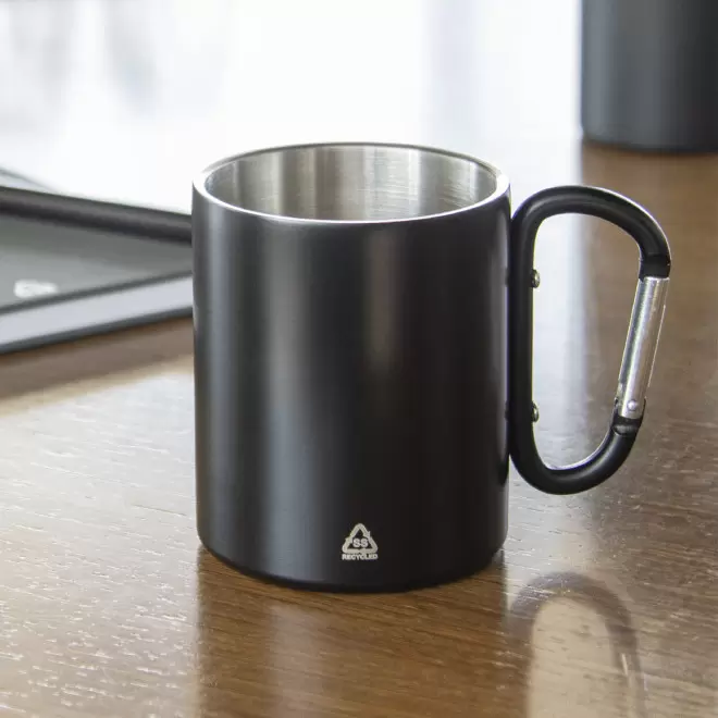 MUG MOUSQUETON PERSONNALISABLE 'MACKENZA COLOR RECYCLEE'