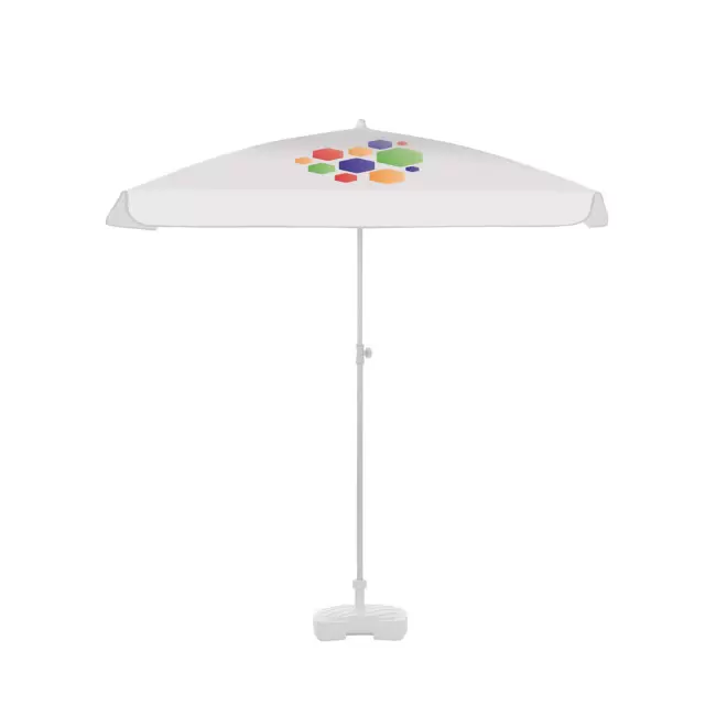 PARASOL CARRE PERSONNALISABLE 'BEACHCALOR VOLETS'