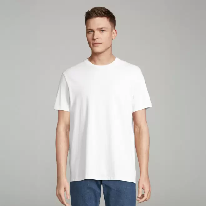 TEE SHIRT PERSONNALISABLE MIXTE BLANC 'LEGEND'