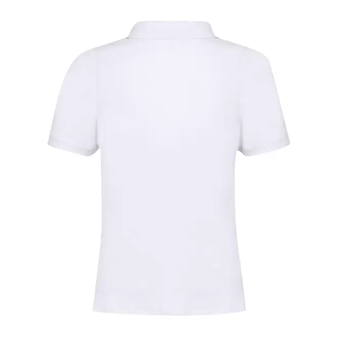 POLO PERSONNALISABLE FEMME BLANC 'CHARLES'