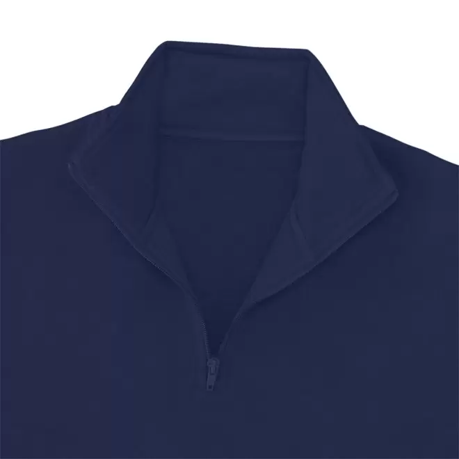 SWEAT SHIRT MIXTE DEMI ZIP PERSONNALISABLE 'MORALIE 2.0'