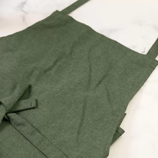 TABLIER SANS POCHE PERSONNALISE 'CUISTO RECYCLE'