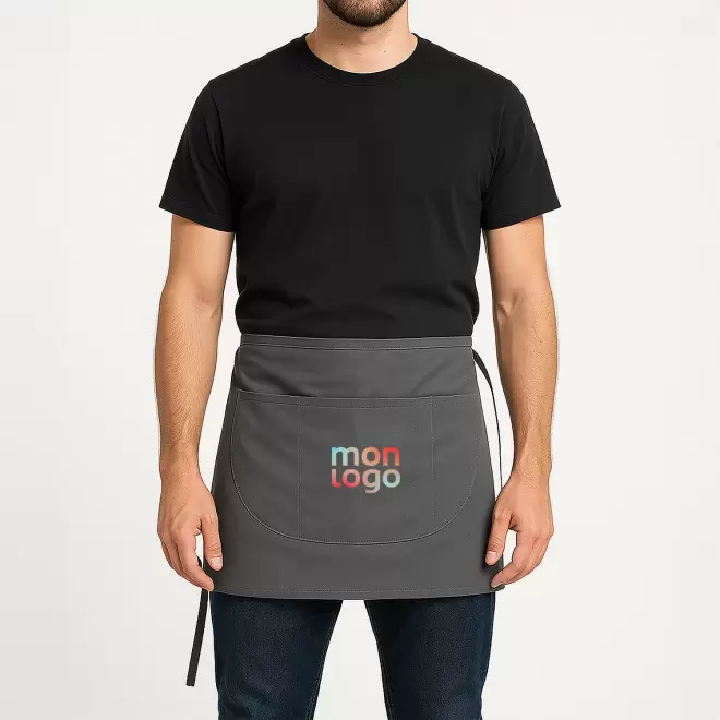 TABLIER COURT PERSONNALISABLE 'ITATAB'