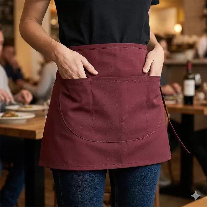 TABLIER COURT PERSONNALISABLE 'ITATAB'