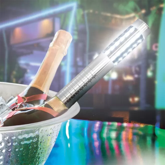 BATON LED POUR BOUTEILLE PERSONNALISABLE ' BUBLITA'