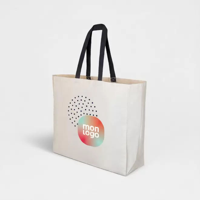 SAC XXL EN COTON 'PERSONNALISE KOMICA'