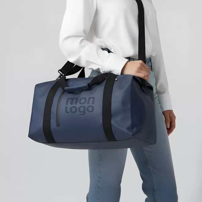 SAC VOYAGE PUBLICITAIRE EN PU ORIGINE FRANCE 'ANTHONY'