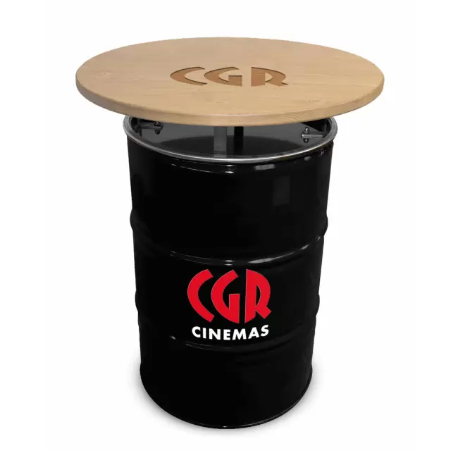 BARIL PERSONNALISABLE 'BAROUL BLACK TABLE'