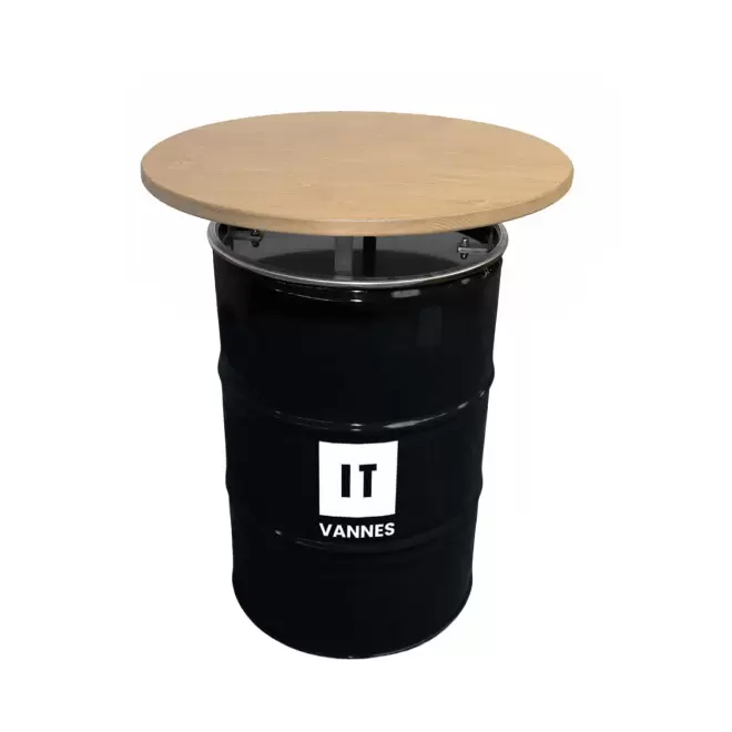 BARIL PERSONNALISABLE 'BAROUL BLACK TABLE'