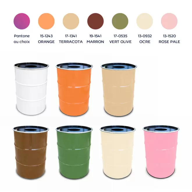 BARIL PERSONNALISABLE 'BAROUL COLOR POUBELLE'