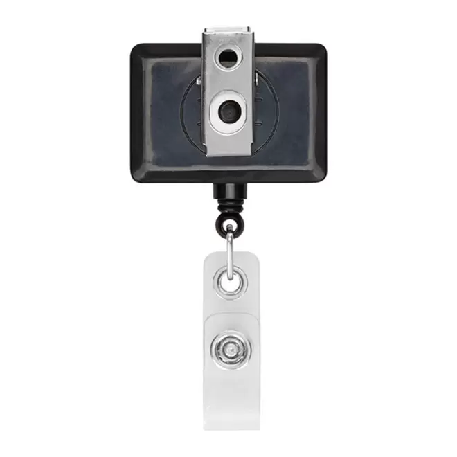 PORTE BADGE DEROULEUR PERSONNALISE 'DISTUBI RECTANGLE'