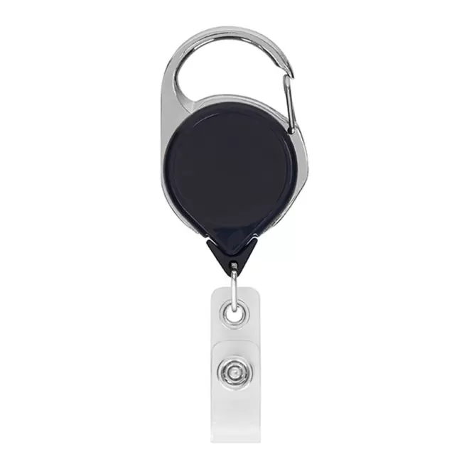 PORTE BADGE DEROULEUR PERSONNALISE 'DISTUBI MOUSQUETON'