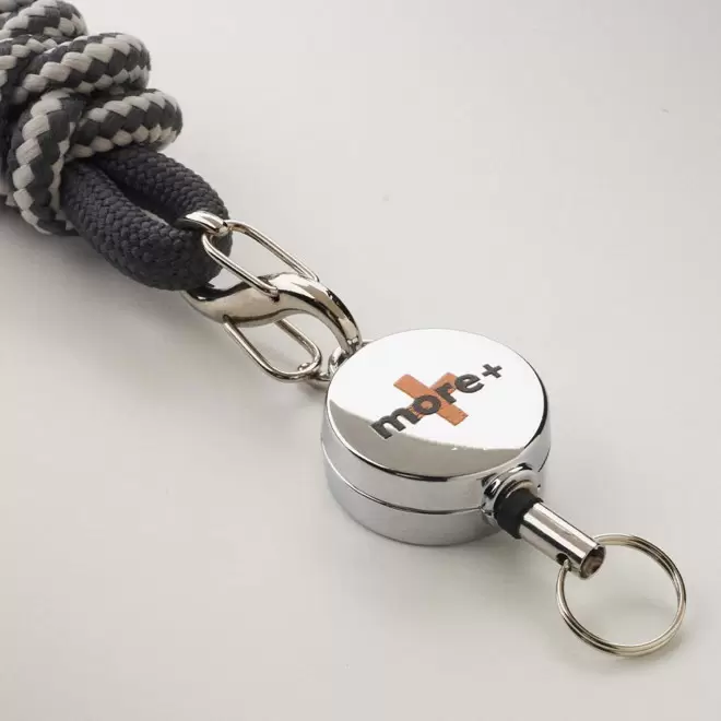 LANYARD CORDON DEROULEUR PERSONNALISE 'HALSA BICOUL'