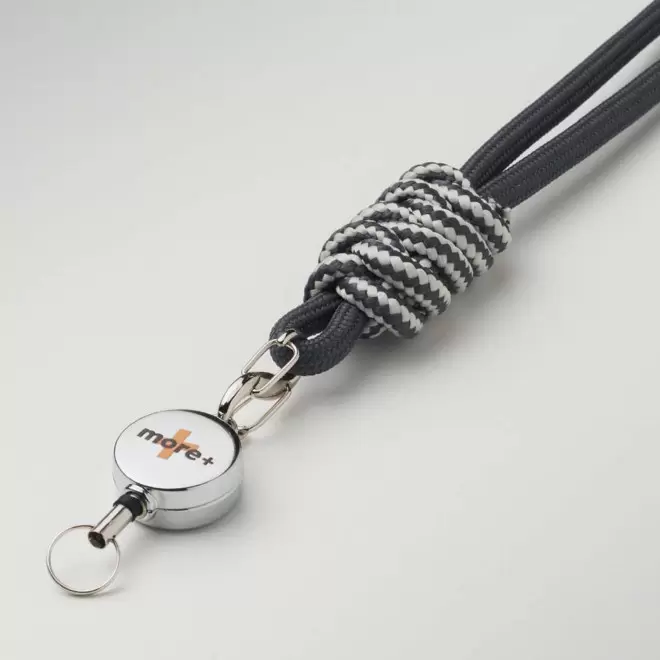 LANYARD CORDON DEROULEUR PERSONNALISE 'HALSA BICOUL'