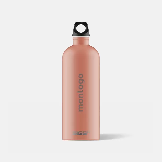 GOURDE EN ALUMINIUM SIGG 1L PERSONNALISABLE 'TRAVELLER'