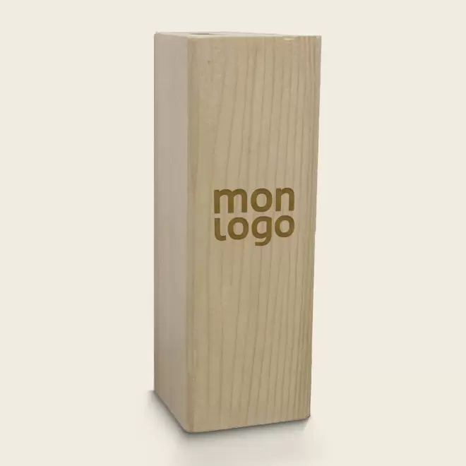 TROPHEE EN BOIS PERSONNALISABLE 'FAUSTINO FRANCE BLOC'