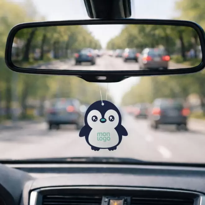 DESODORISANT PERSONNALISABLE 'KENDO FORME CARTONNETTE'