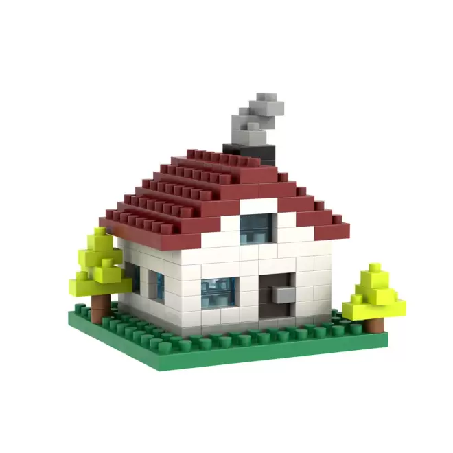 BRIXIES PUZZLE 3D PERSONNALISABLE 'POSTCARD'