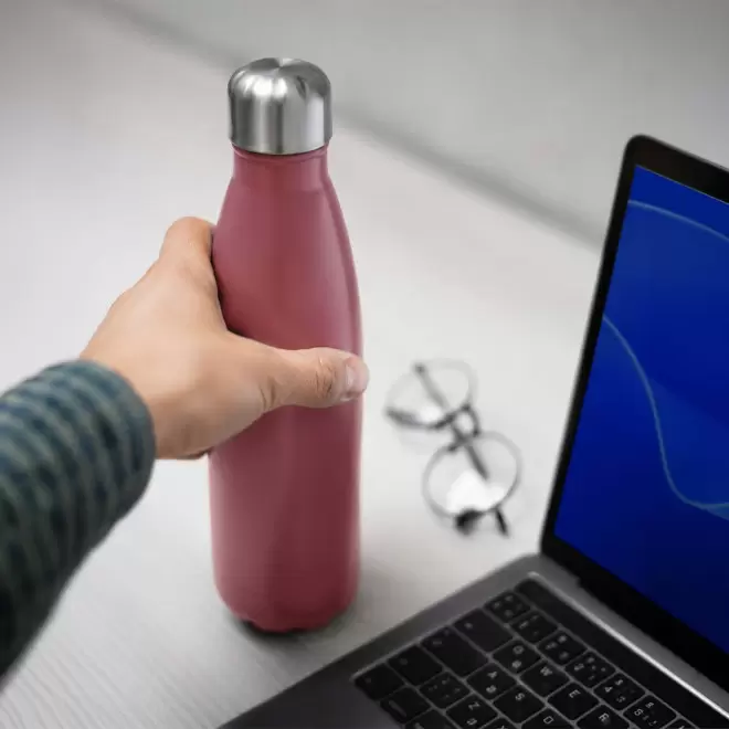 BOUTEILLE ISOTHERME PERSONNALISEE EN INOX 500ML 'ASTRIO'