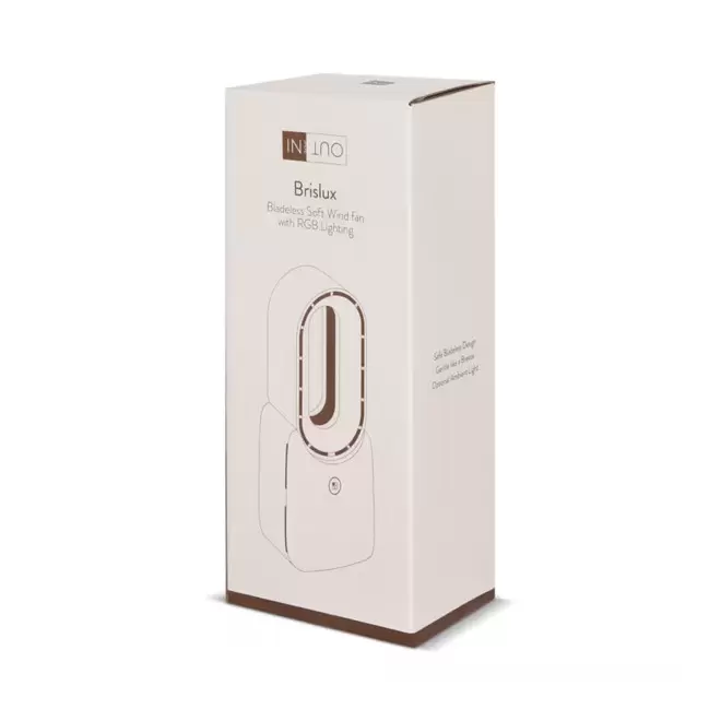 VENTILATEUR PUBLICITAIRE SANS PALES AVEC LED 'JISON'