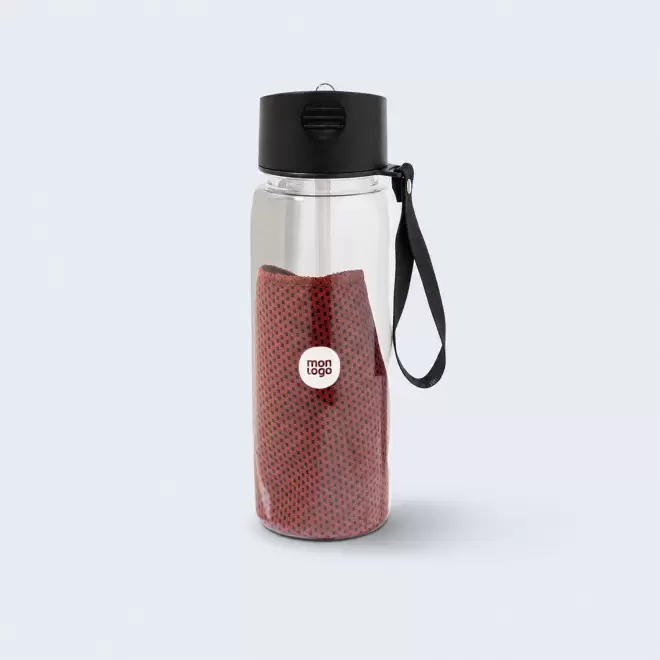 SERVIETTE RAFRAICHISSANTE PUBLICITAIRE 'FITMAX'