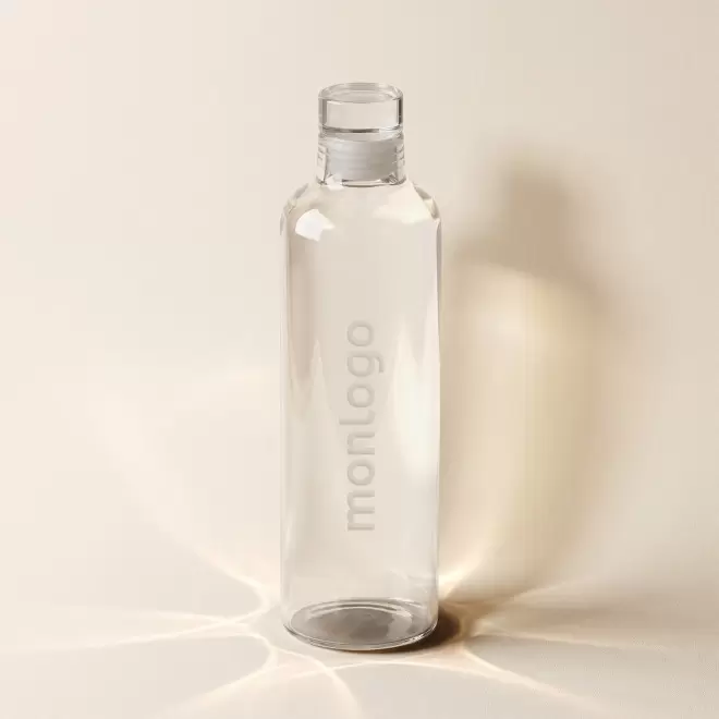 CARAFE EN VERRE BOROSILICATE 500ML PERSONNALISABLE 'POUPA'