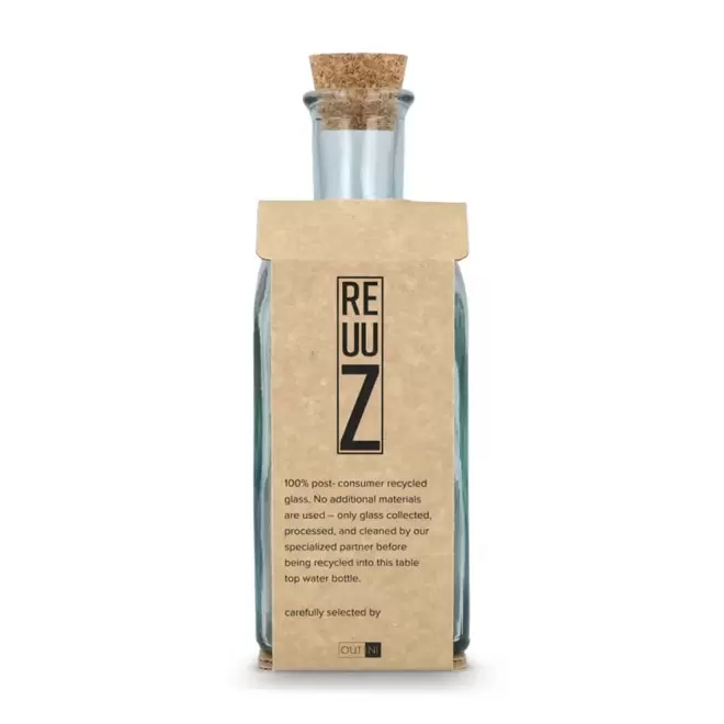BOUTEILLE PERSONNALISEE EN VERRE RECYCLE 500ML 'PIRATE'