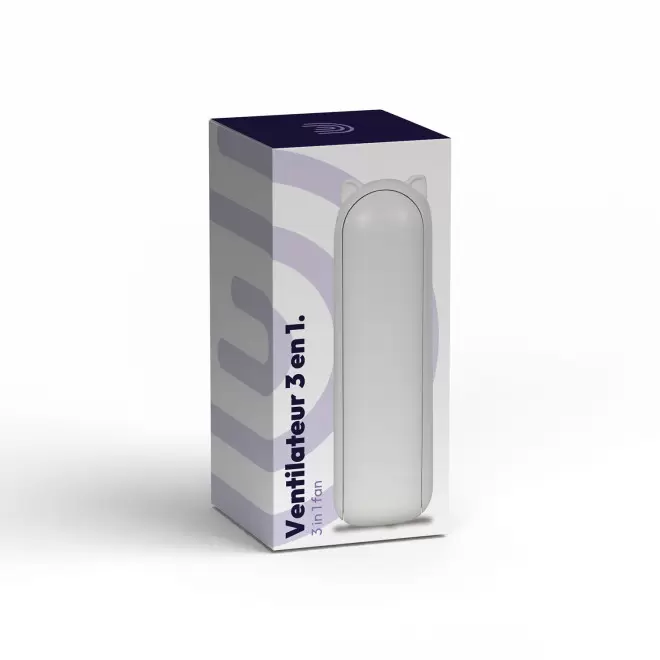 VENTILATEUR BATTERIE PLIABLE PERSONNALISE 'GLATO'