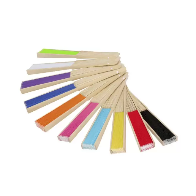 EVENTAIL EN BAMBOU PERSONNALISE 'FANNY BAMBOU II'