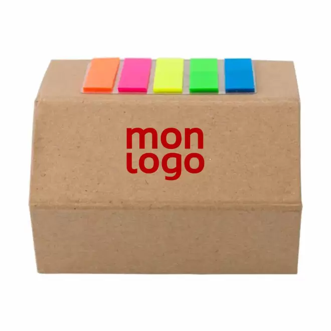 BLOC PAPIER ET MARQUE PAGES PUBLICITAIRE 'HOUSEMEMO'