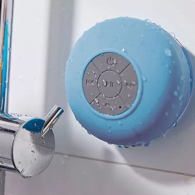 ENCEINTE BLUETOOTH® 2W ÉTANCHE PUBLICITAIRE 'SCHWIM'