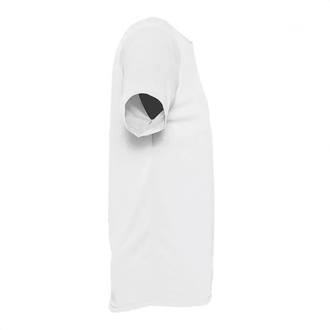 T SHIRT PERSONNALISÉ RESPIRANT HOMME 'SPORTY' BLANC 140 GR/M²
