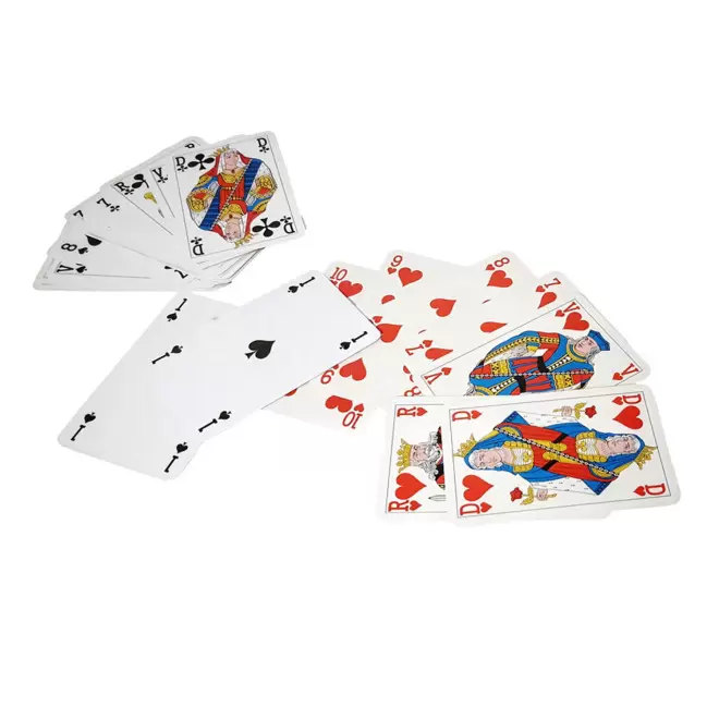JEU DE BRIDGE 54 CARTES AVEC ETUI PERSONNALISABLE 'NIKKA' 