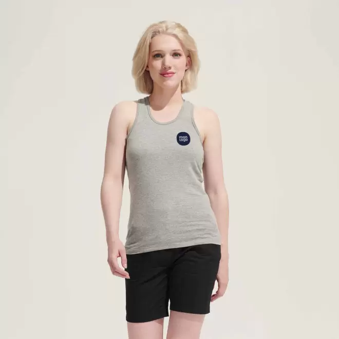 DÉBARDEUR PUBLICITAIRE FEMME 'JUSTIN' 150 GR/M²