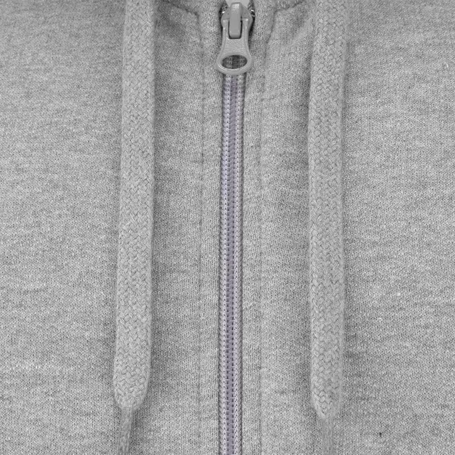 SWEAT ZIPPÉ PERSONNALISÉ À CAPUCHE MIXTE 'STONE' 260 GR/M²