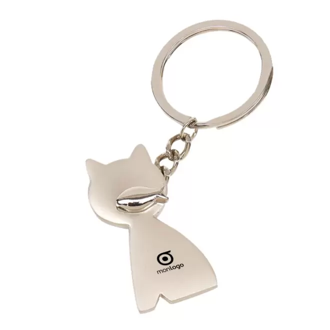 PORTE CLES PUBLICITAIRE 'CROQUETTE'