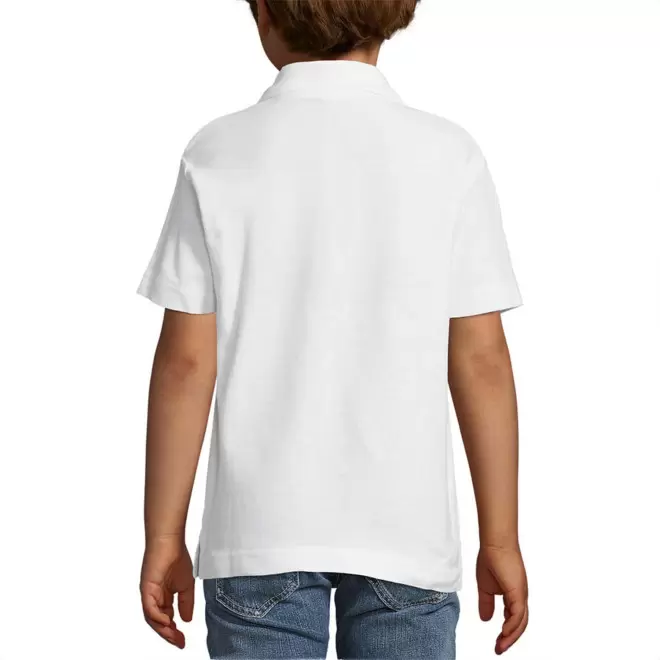 POLO BLANC PUBLICITAIRE ENFANT 'SUMMER KIDS' 170 GR/M²