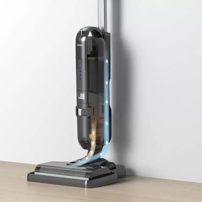 ASPIRATEUR LAVEUR BALAI LIVOO®