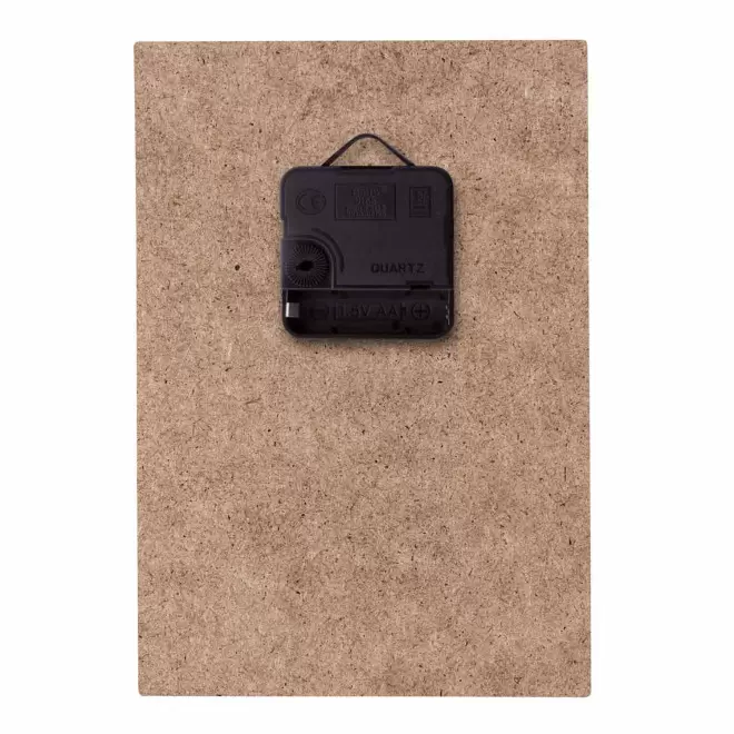 HORLOGE MURALE PUBLICITAIRE EN BOIS 'TIMY'