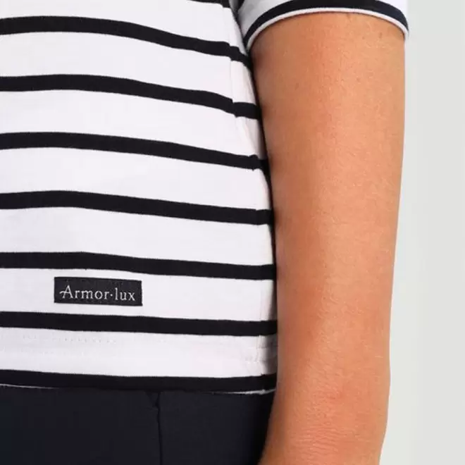 MARINIÈRE FEMME MANCHES 3/4 ARMOR LUX® 'CAP'