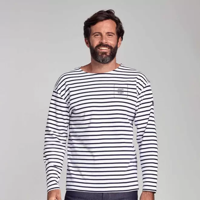 MARINIÈRE PERSONNALISEÉ HOMME MANCHES LONGUES ARMOR LUX® 'TUDY'