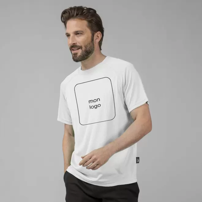 TEE SHIRT RESPIRANT HOMME PEN DUICK® BLANC 'FIRSTEE'